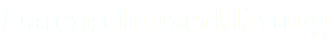 Datenschutzerklärung